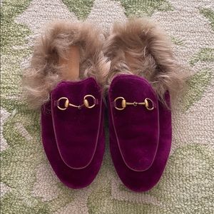 Gucci princetown mules